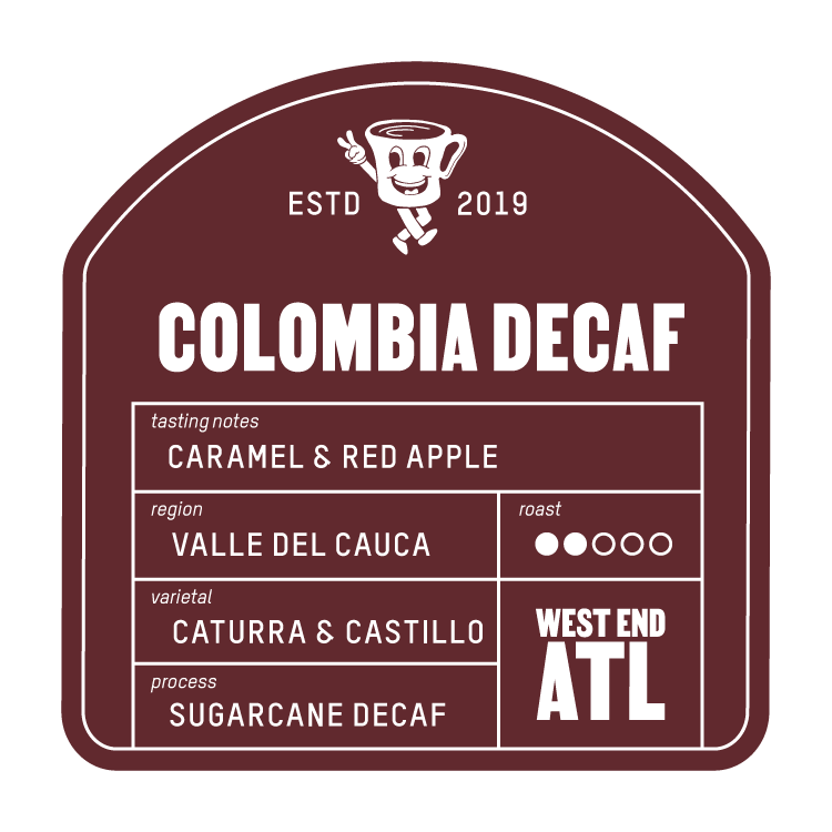 Portrait Coffee - COLOMBIA SUGARCANE DECAF